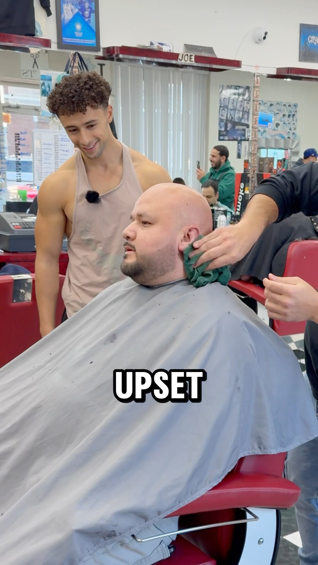 “Do 10 push-ups or go bald”?‼️