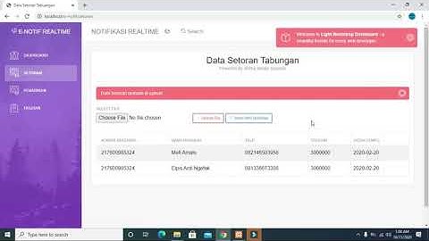Source Code Aplikasi Notifikasi Realtime  SMS Gateway berbasis Web Codeigniter
