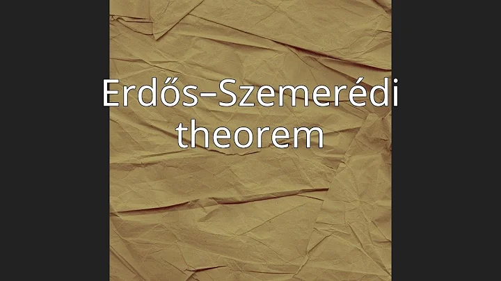 Erdős–Szemerédi theorem