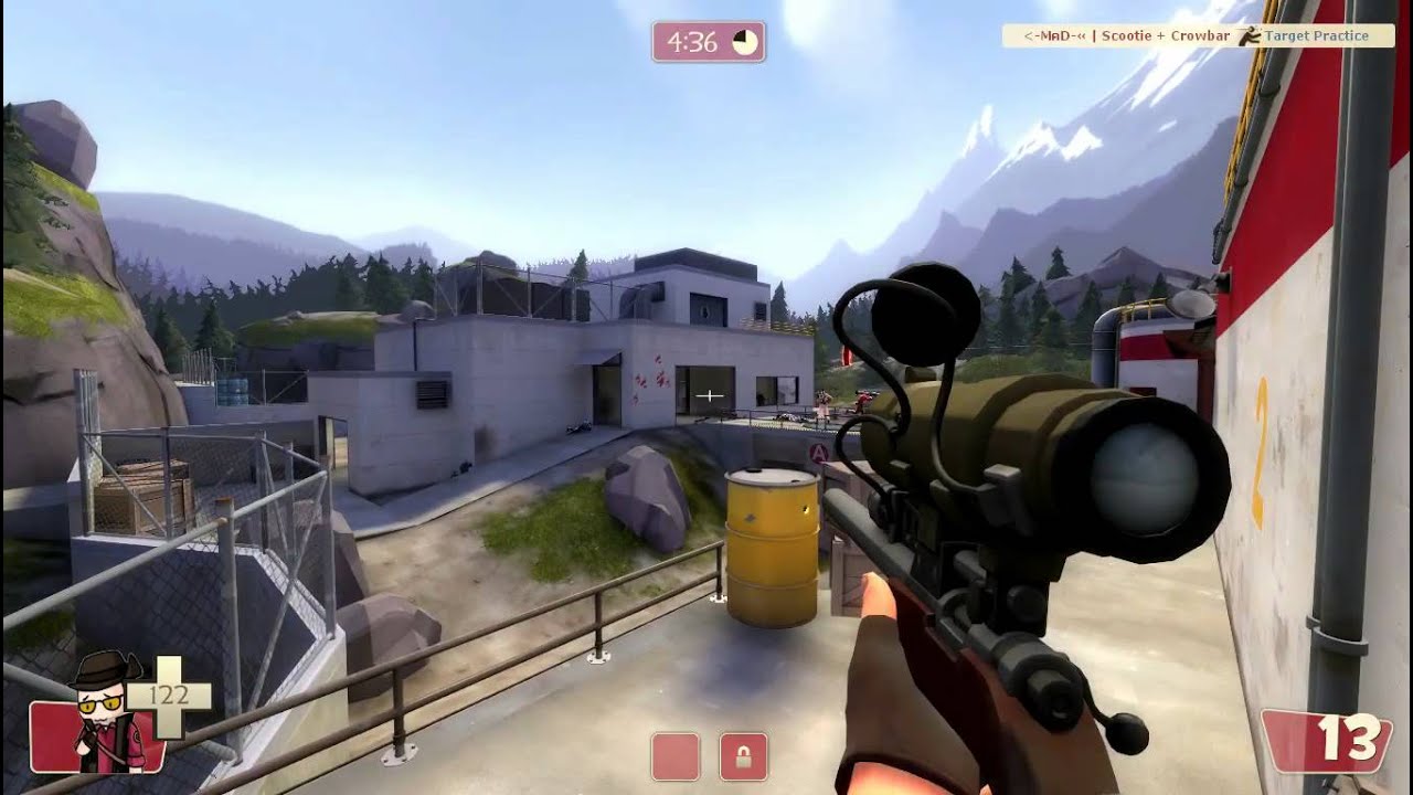 Team Fortress 2 - Sniper [GAMEPLAY] - YouTube