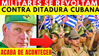 ÚLTIMA HORA: MILITARES CUBANOS SE REBELAM! SE RECUSAM A REPRIMIR O POVO E EXIGEM A RENÚNCIA