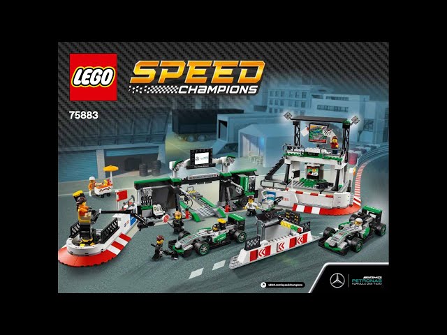 LEGO 75883 Instructions | Speed Champions | Mercedes AMG Petronas