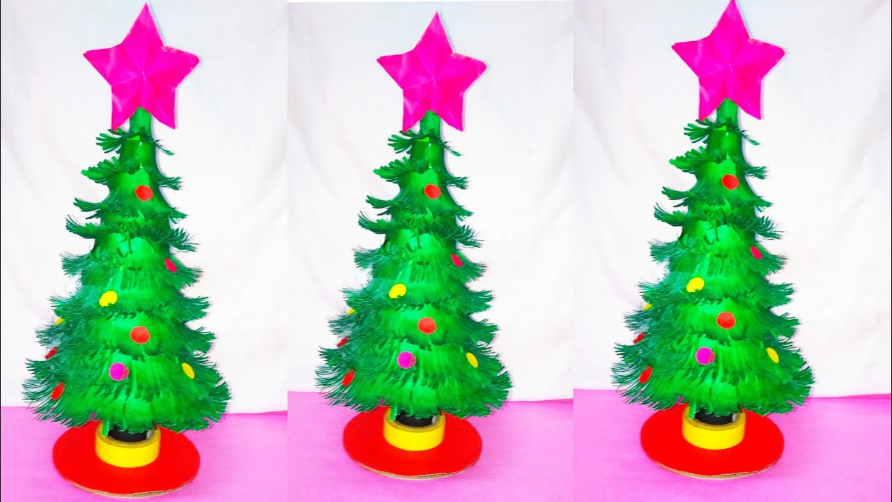 Easy handmade Christmas tree/Christmas tree design idea/how to make