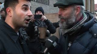 Demoen foran Retten på Frederiksberg 9/12 2021