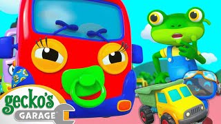 Share the Toy Baby Truck! | Baby Truck | Gecko&#39;s Garage | Kids Songs