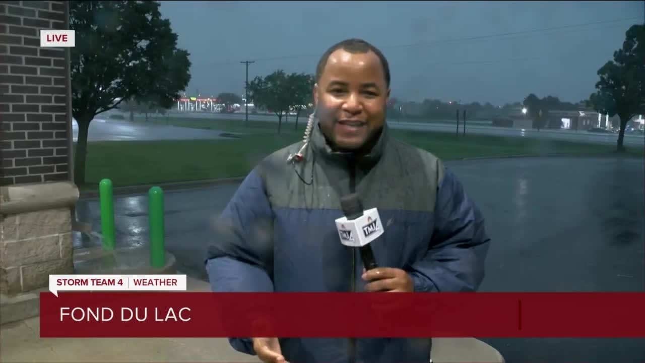 Tornado Warning issued for Fond du Lac, Dodge counties - YouTube