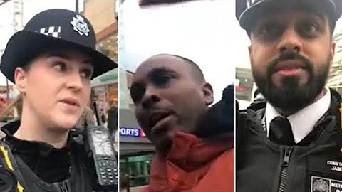 Met Police officer threatens to arrest a Christian preacher who was accused of a hate crime