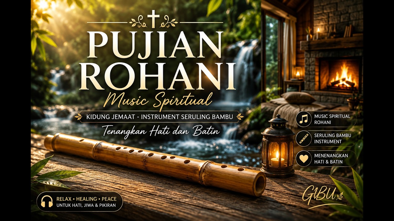 Senuling Pujian Rohani Kidung Jemaat - Instrument Seruling Bambu - YouTube