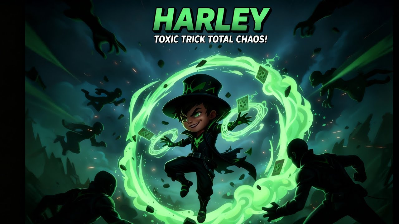 ​Harley Gameplay Win! Sekali Kartu Keluar, Musuh Balik Base