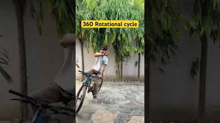 360 Rotational Cycle Stunt #shorts #viral #trending #ytshorts #mtbbike #rotational