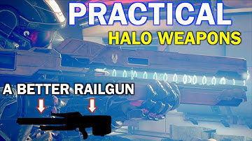 If The Halo Railgun Was Practical For Modern People