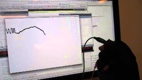 Finger Bend Sensor Test (Eeontex LR SLPA MM-1-54, whole hand, contacts on knuckles)