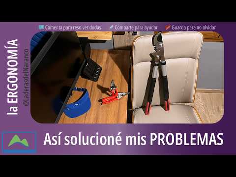 EVITA lesiones en la PODA y el trabajo cotidiano cuidando la #ERGONOMÍA 👌🙆‍♂️ #LdN #frutiCULTURA