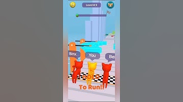 Cat Run 3D gameplay walkthrough | All levels | cats Funny 🥰😺😸😼 android, iOS mobile #shorts games