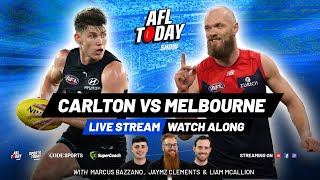 Carlton vs Melbourne Live Stream: Thursday Night Watch Along | AFL Today