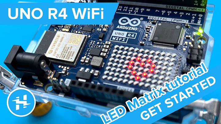Arduino UNO R4 WiFi: Getting Started – LED Matrix Custom Animations