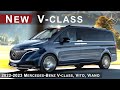 New 2023 Mercedes-Benz V-Class EQV Redesign - Render of Luxury Van and 2022 Vito or Viano Model