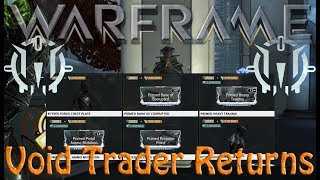 Warframe - Void Traders Returned! 70th rotation