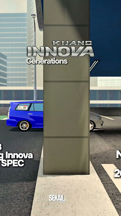 Generasi Toyota Kijang Innova #cdid #kijanginnova #toyotakijang #cumidarat #shorts