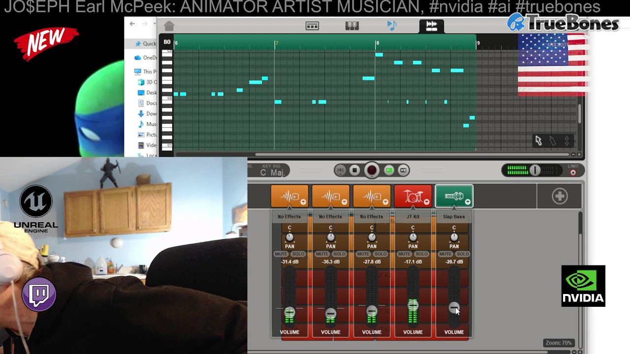 Truebones 2.0, A.I. Custom Mocap Animations created with NVIDIA 