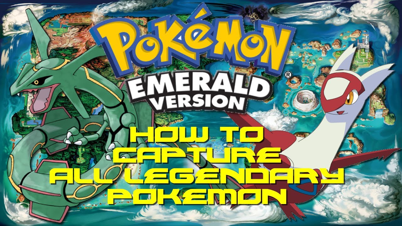 Pokemon Emerald: ALL Legendary Pokemon Captures/Locations!! 