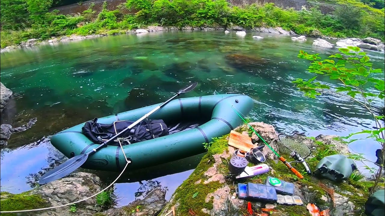 離島で釣りをしながら屋形小舟を作ったよ！