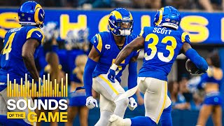 Rams CB Jalen Ramsey's Clutch Fourth-Quarter Interception vs. Lions | Sounds Of The Game