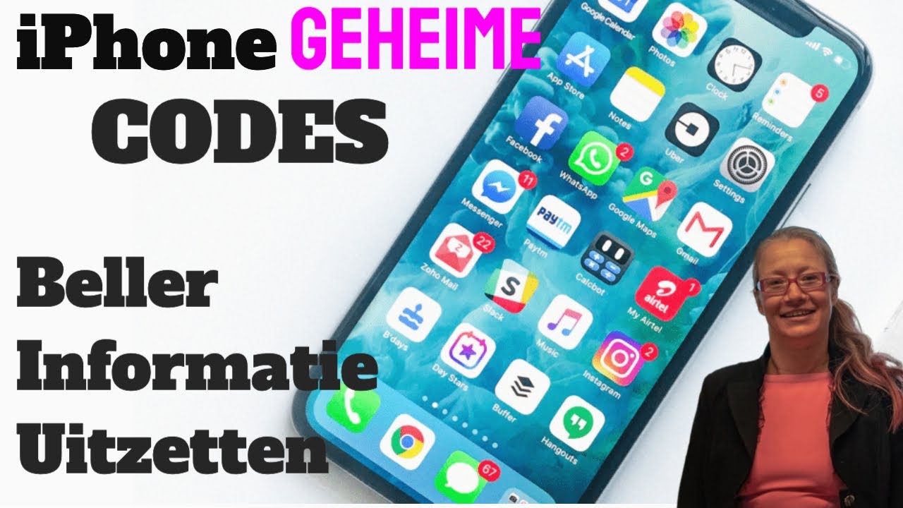 iPhone Hulp: iPhone geheime codes - YouTube