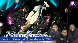 FIRST EVER REACTION TO Michael Jackson - Smooth Criminal - Live Munich 1997- HD