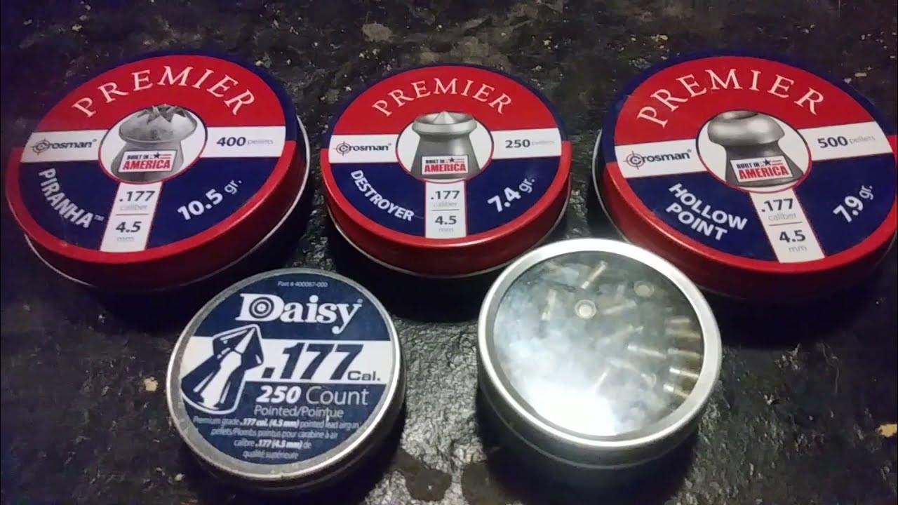 ep6 (part 1 of 2) .177 caliber pellets test into paper plates YouTube