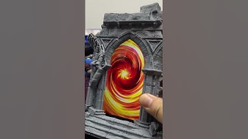 3D printed nether portal, do you want it?#3dprinting #3dprinted #netherportal #goodthings