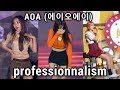 AOA professionalism proof (stop disrespecting them) (AOA에이오에이 전문 직업 의식)