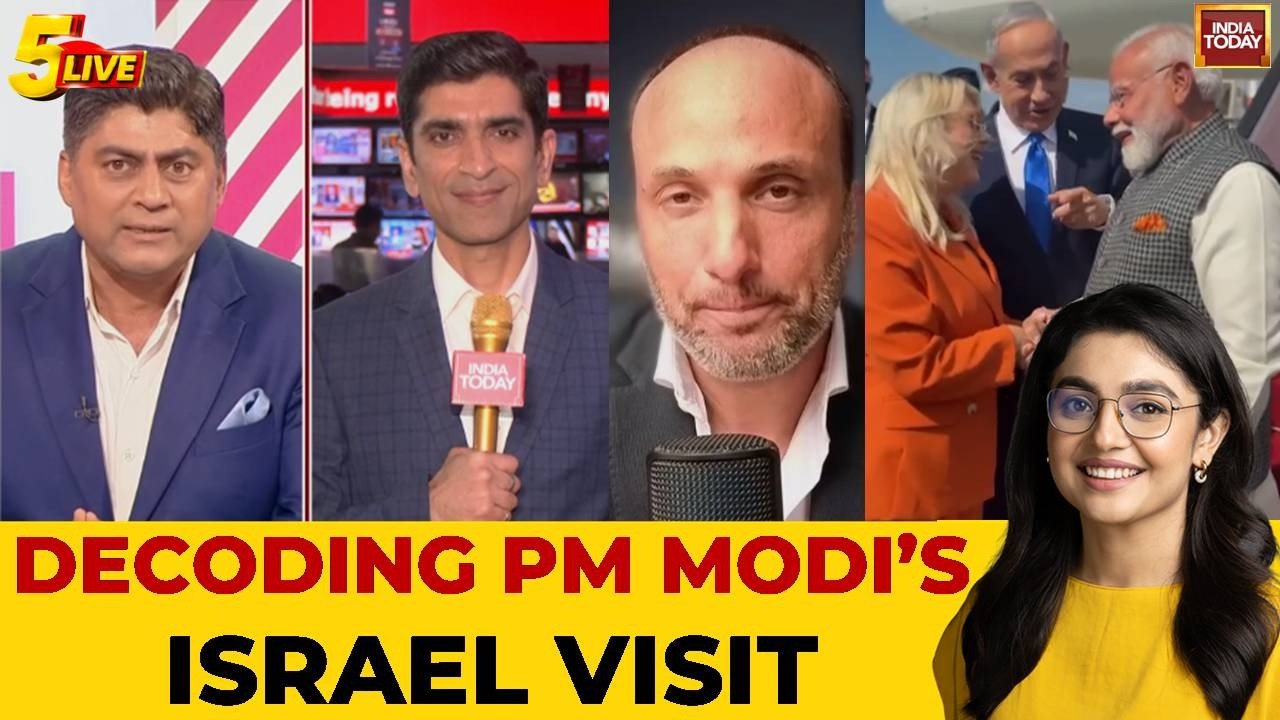PM Modi's Israel Visit: Gaurav Sawant, Pranay Upadhyay & Yonatan Adiri Decode Defence Ties | Debate