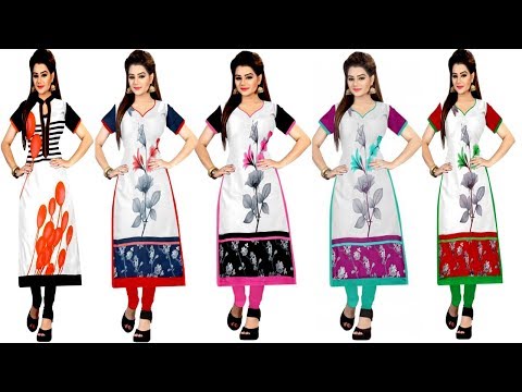 Buy Pack of 5 Cotton Kurtis (5CK2) Online at Best Price in India on  Naaptol.com
