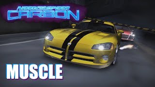 NFS Carbon Why Muscle Is The Best Class - Overtaking All Bosses