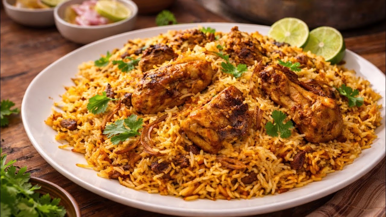 আজকের লাইভ বিরিয়ানি রান্না |