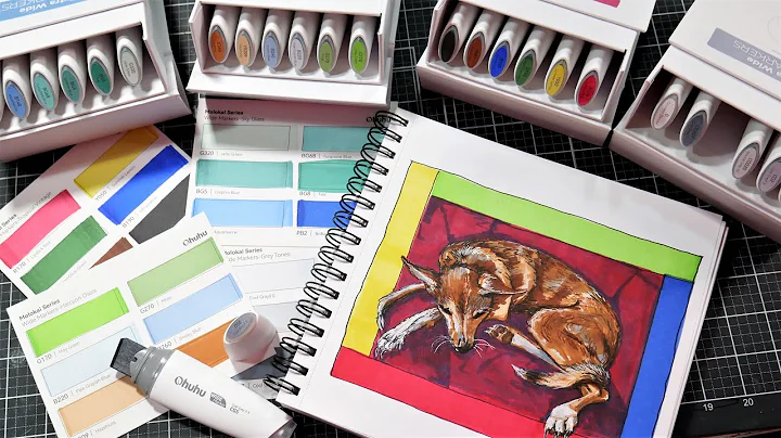 You might not like these but I do! Ohuhu Molokai Extra Wide Alcohol Marker review