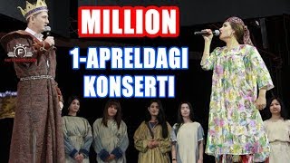 МИЛЛИОНнинг Миллионларни Йигган Концерти 01.04.2019