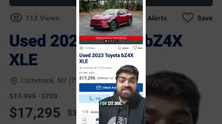 How is this EV already under 20k? #toyota #bz4x #ev #cars