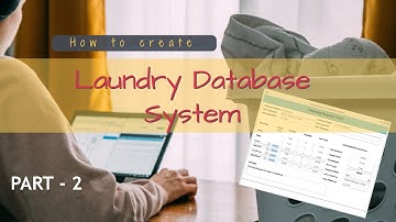 Microsoft Access | How to create Laundry Database System Part 2