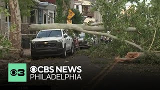 Philadelphia mayor declares disaster emergency after 4 microbursts cause damage across city