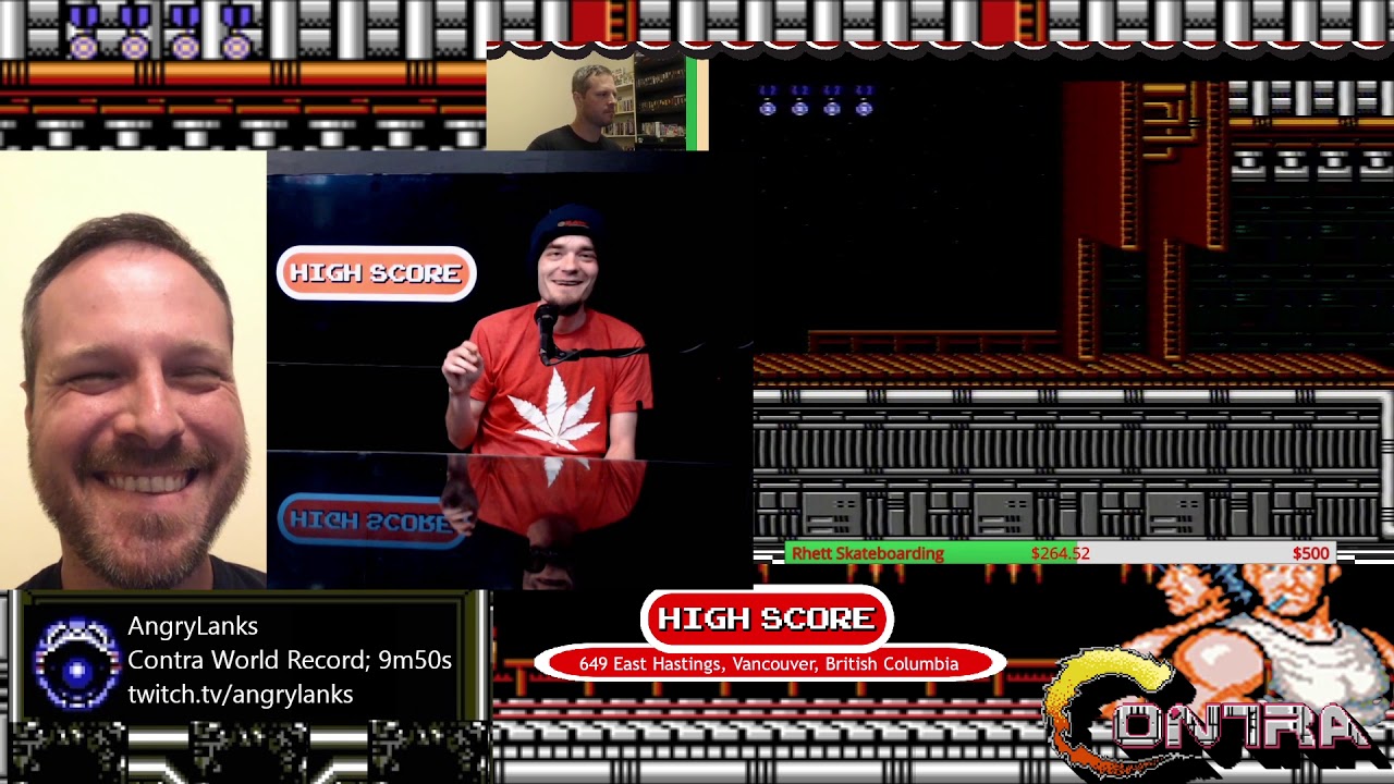 High Score Lounge Interview with Angrylanks (World Record Speed Run in Contra)