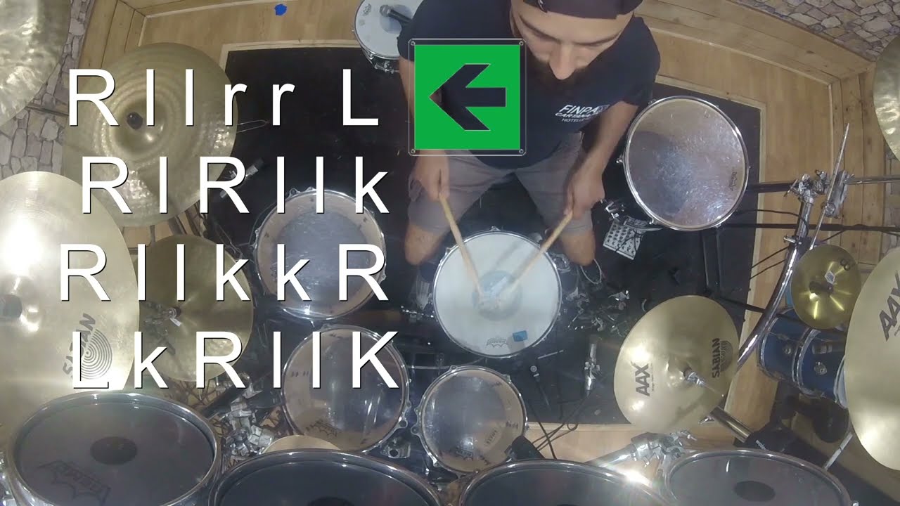 Fill in sestine con sequenza di colpi e trascrizione.