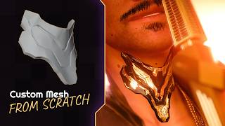 Custom Mesh from Scratch | Cyberpunk 2077 [Modding Workflow]