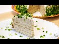 Невероятная Вкуснятина из Блинов на Масленицу. Несладкий Блинный Пирог