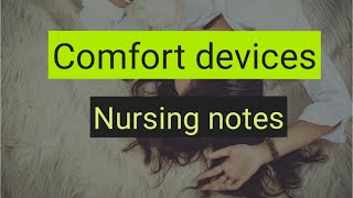 Comfort devices in Tamil | Definition ,types ,cause of discomfort| patient care| Nursing notes