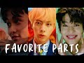 FAVORITE PARTS IN KPOP SONGS | MALE ARTISTS #4