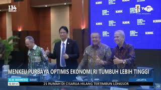 Menkeu Purbaya Optimis Ekonomi RI Tumbuh Lebih Tinggi