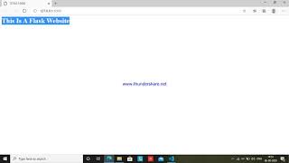 Flask Crash Course in one video