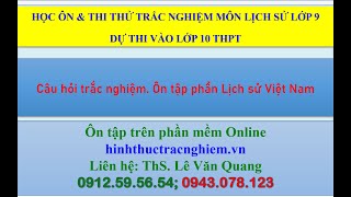 HỌC ÔN, THI THỬ TRẮC NGHIỆM LỊCH SỬ LỚP 9 BÀI 16  HOẠT ĐỘNG CỦA NGUYỄN ÁI QUỐC Ở NN 1919 1925